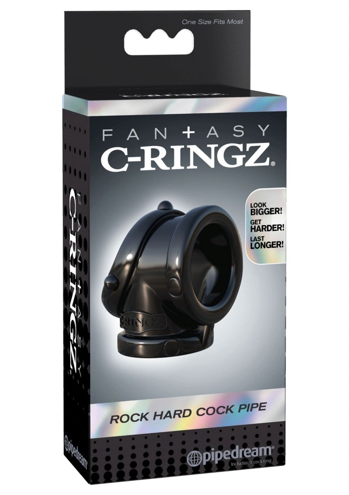 Fantasy C Ringz Rock Hard Cock Pipe — Boost Performance 